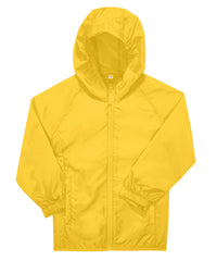 B&C Collection B&c #Reset Windbreaker /kids - Pop Yellow