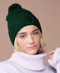 Beechfield Fan Patch Beanie - Black