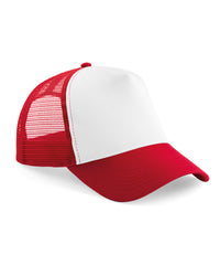 Beechfield Junior Snapback Trucker - Classic Red/White