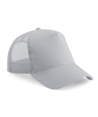 Beechfield Junior Snapback Trucker - Light Grey/Light Grey