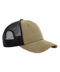 Beechfield Technical Mesh Trucker - Desert Sand/Black