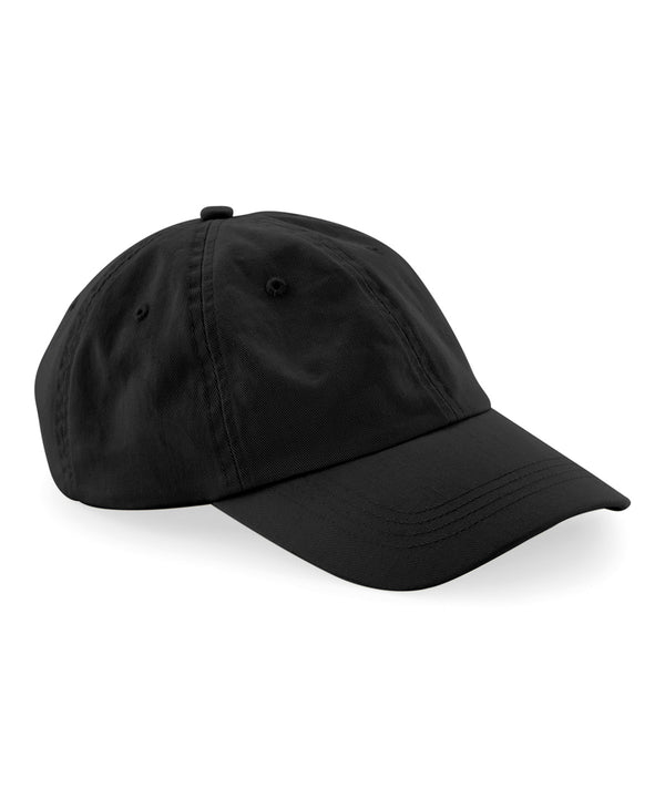 Beechfield Organic Cotton 6-panel Dad Cap - Black