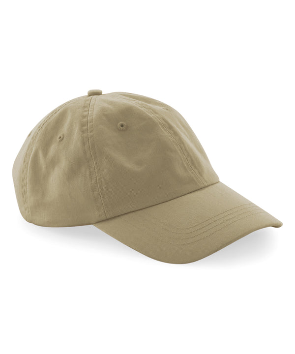 Beechfield Organic Cotton 6-panel Dad Cap - Desert Sand