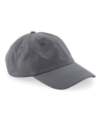 Beechfield Organic Cotton 6-panel Dad Cap - Graphite Grey