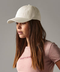 Beechfield Organic Cotton 6-panel Dad Cap - Black