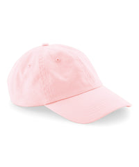 Beechfield Organic Cotton 6-panel Dad Cap - Powder Pink