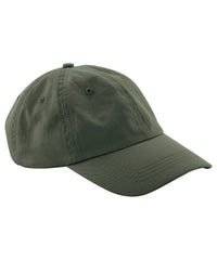 Beechfield Junior Low-profile 6-panel Dad Cap - Olive Green