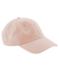 Beechfield Junior Low-profile 6-panel Dad Cap - Peach