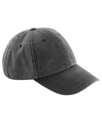 Beechfield Junior Low-profile Vintage Cap - Vintage Black