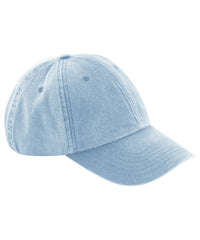 Beechfield Junior Low-profile Vintage Cap - Vintage Light Blue