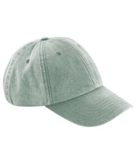 Beechfield Junior Low-profile Vintage Cap - Vintage Sage Green