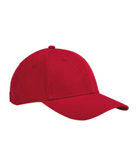 Beechfield EarthAware® Junior Classic Organic Cotton 6-panel Cap - Classic Red