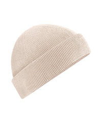Beechfield Organic Cotton Fisherman Beanie - Almond