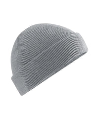 Beechfield Organic Cotton Fisherman Beanie - Ash