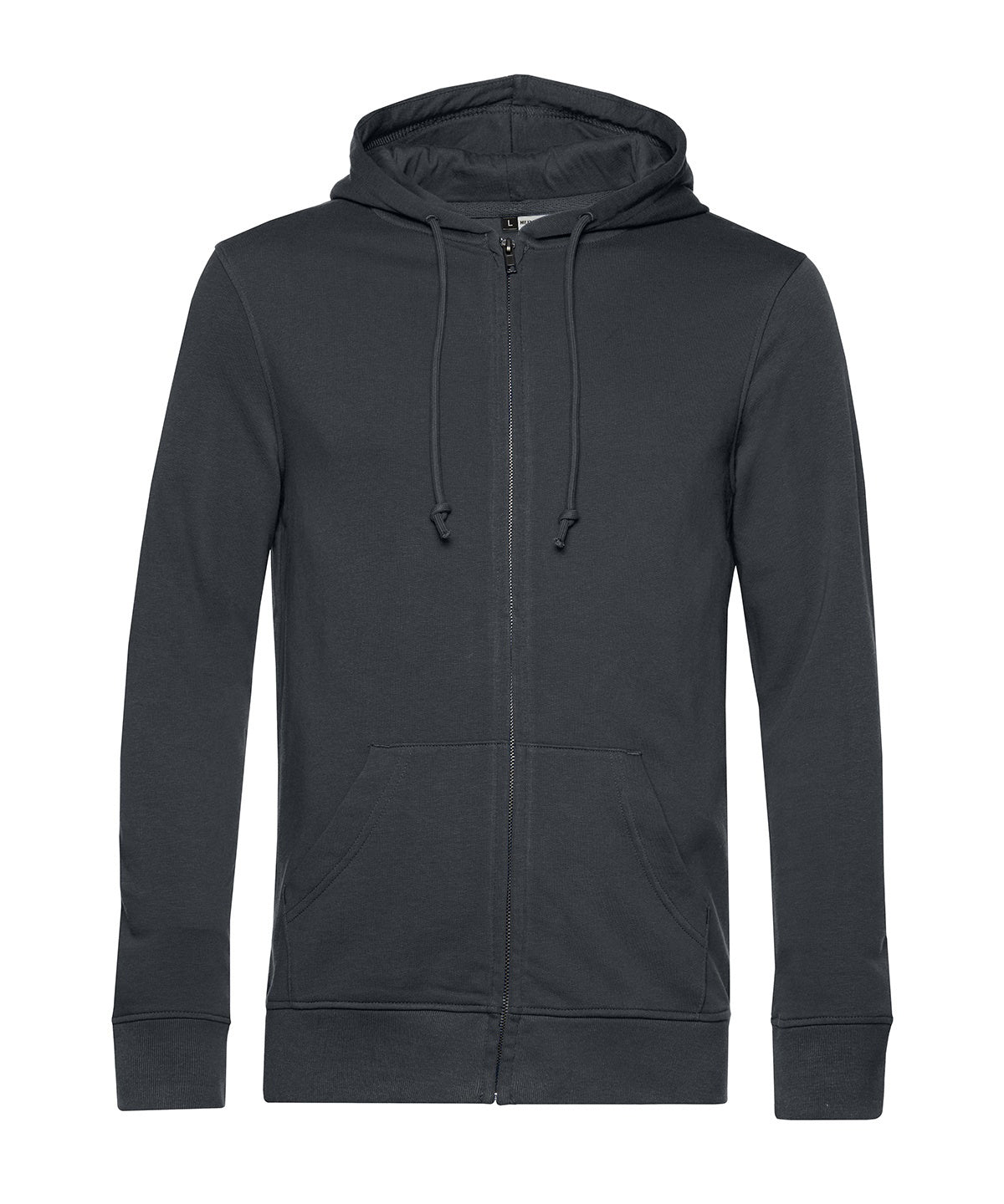 B&C Collection B&c Inspire Zipped Hood - Asphalt