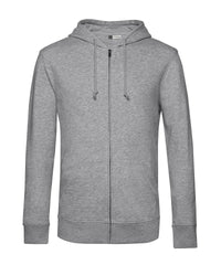 B&C Collection B&c Inspire Zipped Hood - Heather Grey