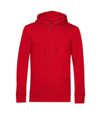 B&C Collection B&c Inspire Zipped Hood - Red