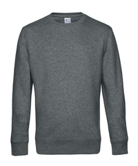 B&C Collection B&c KING Crew Neck - Heather Mid Grey