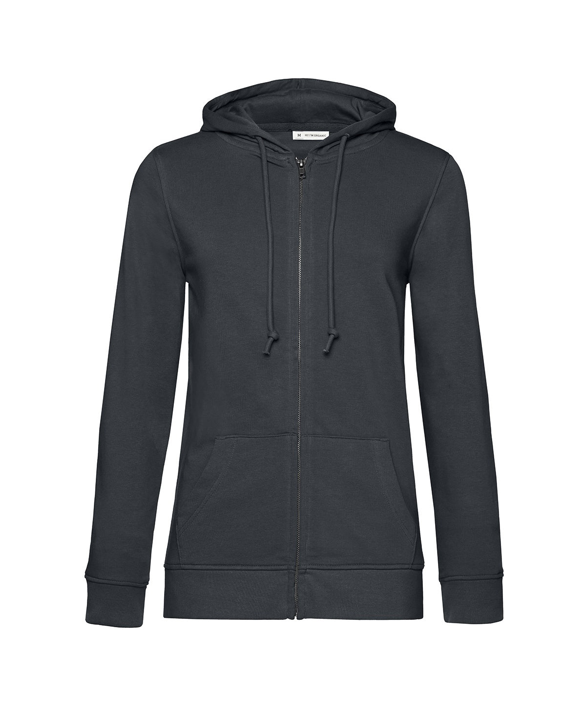 B&C Collection B&c Inspire Zipped Hood /women - Asphalt