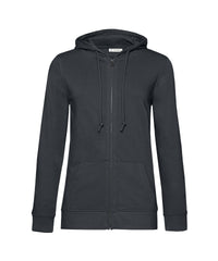 B&C Collection B&c Inspire Zipped Hood /women - Asphalt