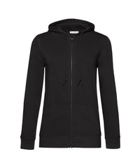 B&C Collection B&c Inspire Zipped Hood /women - Black Pure