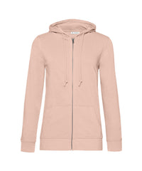 B&C Collection B&c Inspire Zipped Hood /women - Soft Rose
