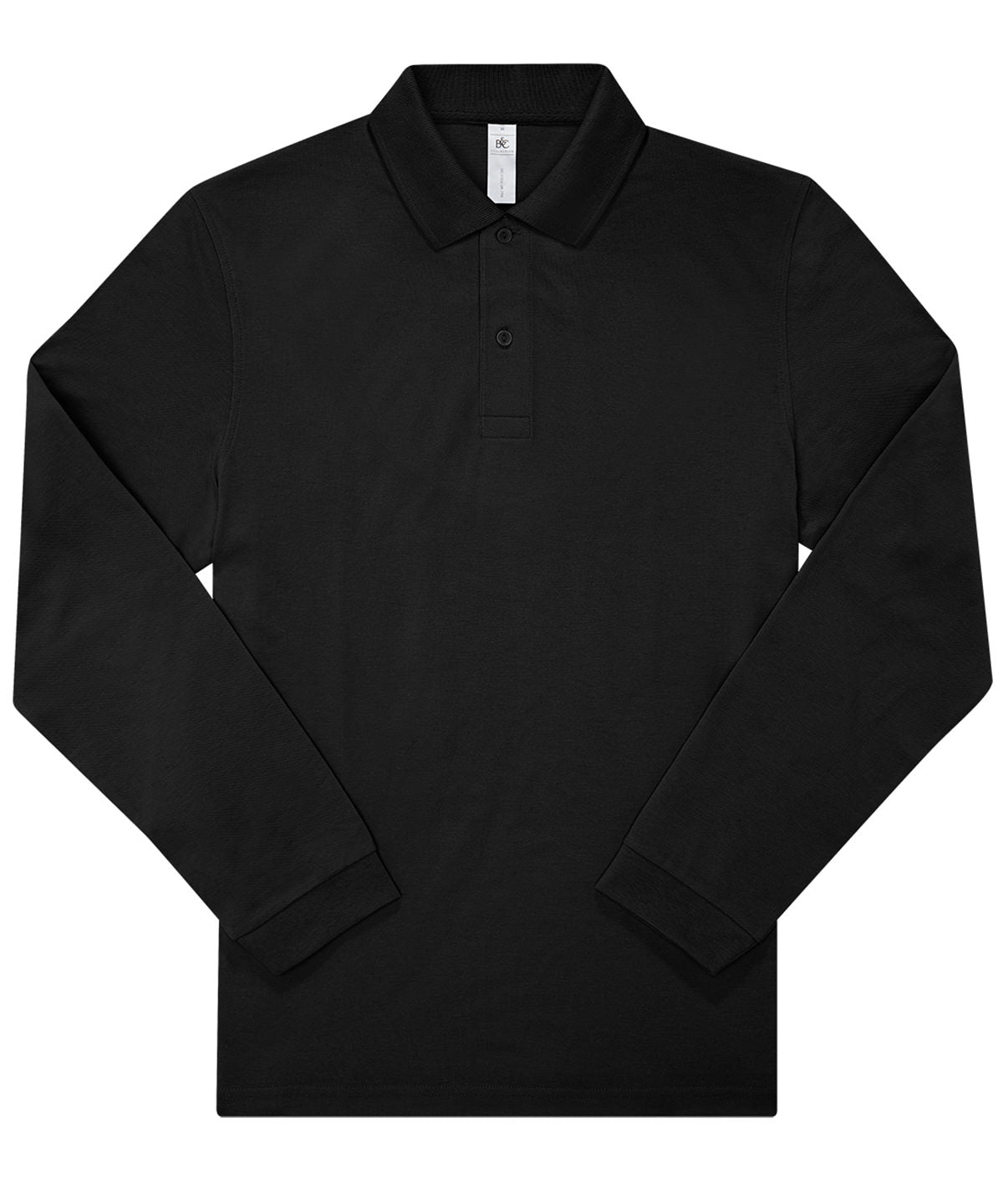 B&C Collection B&c My Polo 180 Lsl - Black*
