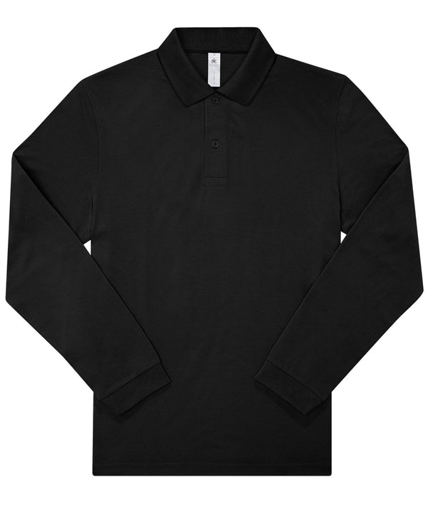 B&C Collection B&c My Polo 180 Lsl - Black*