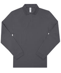 B&C Collection B&c My Polo 180 Lsl - Dark Grey*