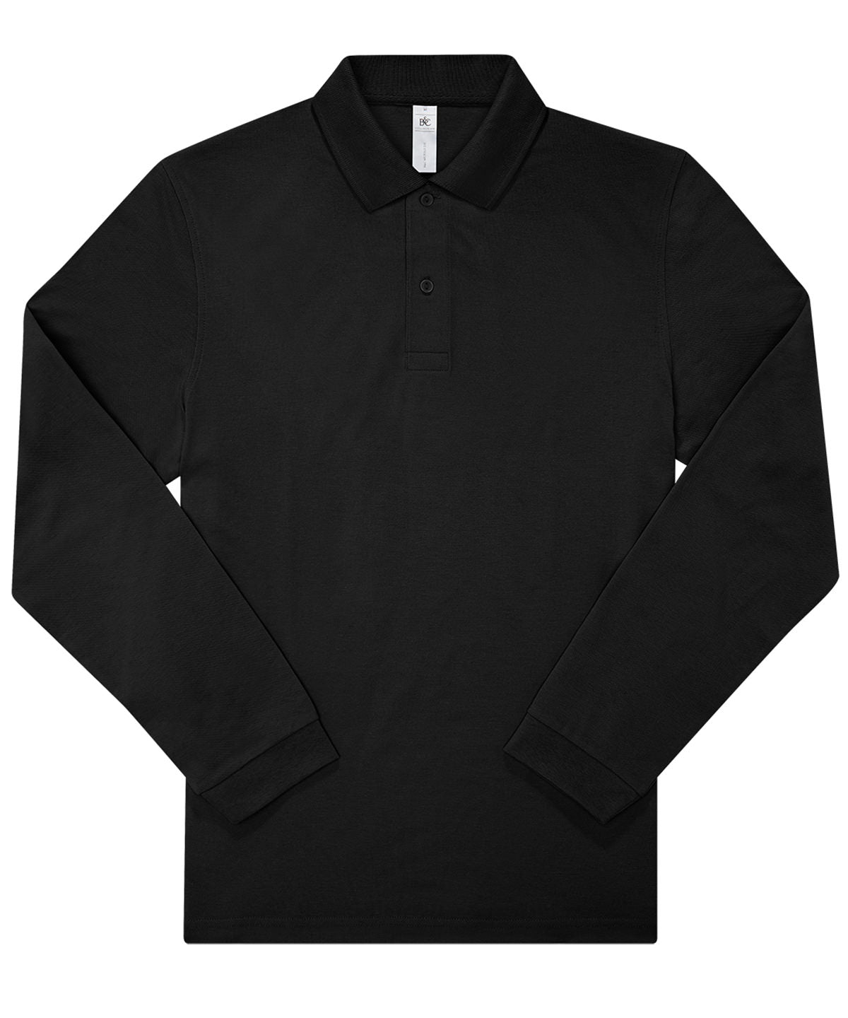 B&C Collection B&c My Polo 210 Lsl - Black*