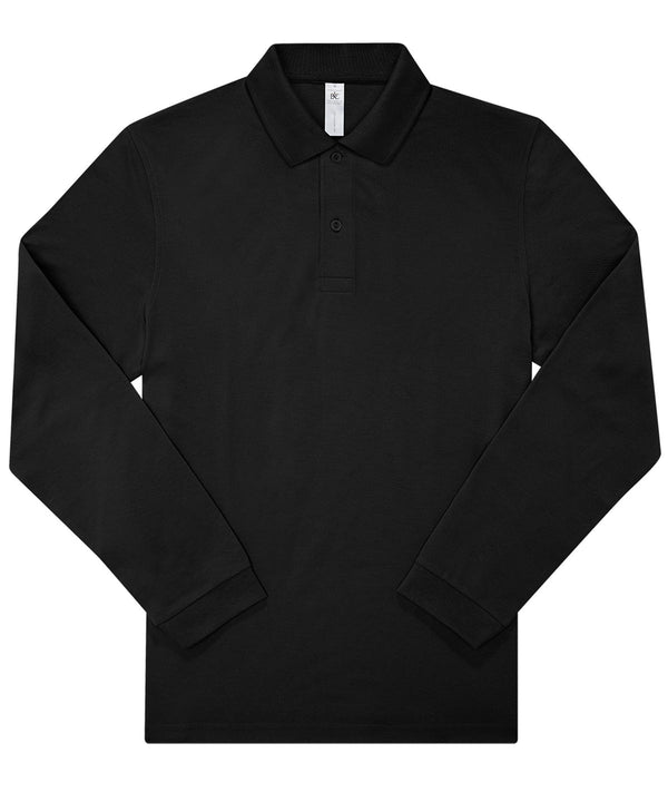 B&C Collection B&c My Polo 210 Lsl - Black*