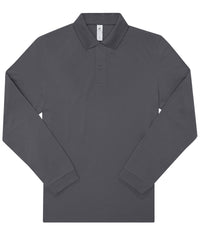 B&C Collection B&c My Polo 210 Lsl - Dark Grey