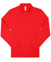 B&C Collection B&c My Polo 210 Lsl - Red