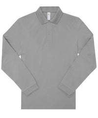 B&C Collection B&c My Polo 210 Lsl - Sport Grey*