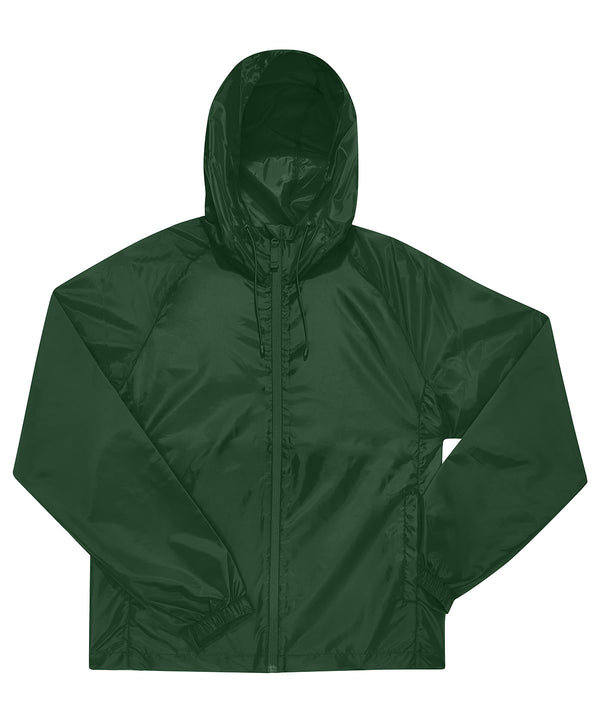 B&C Collection B&c Reset Lined Windbreaker - Bottle Green