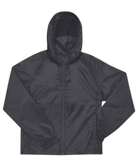 B&C Collection B&c Reset Lined Windbreaker - Dark Grey