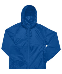 B&C Collection B&c Reset Lined Windbreaker - Royal Blue