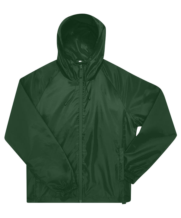 B&C Collection B&c #Reset Windbreaker - Bottle Green