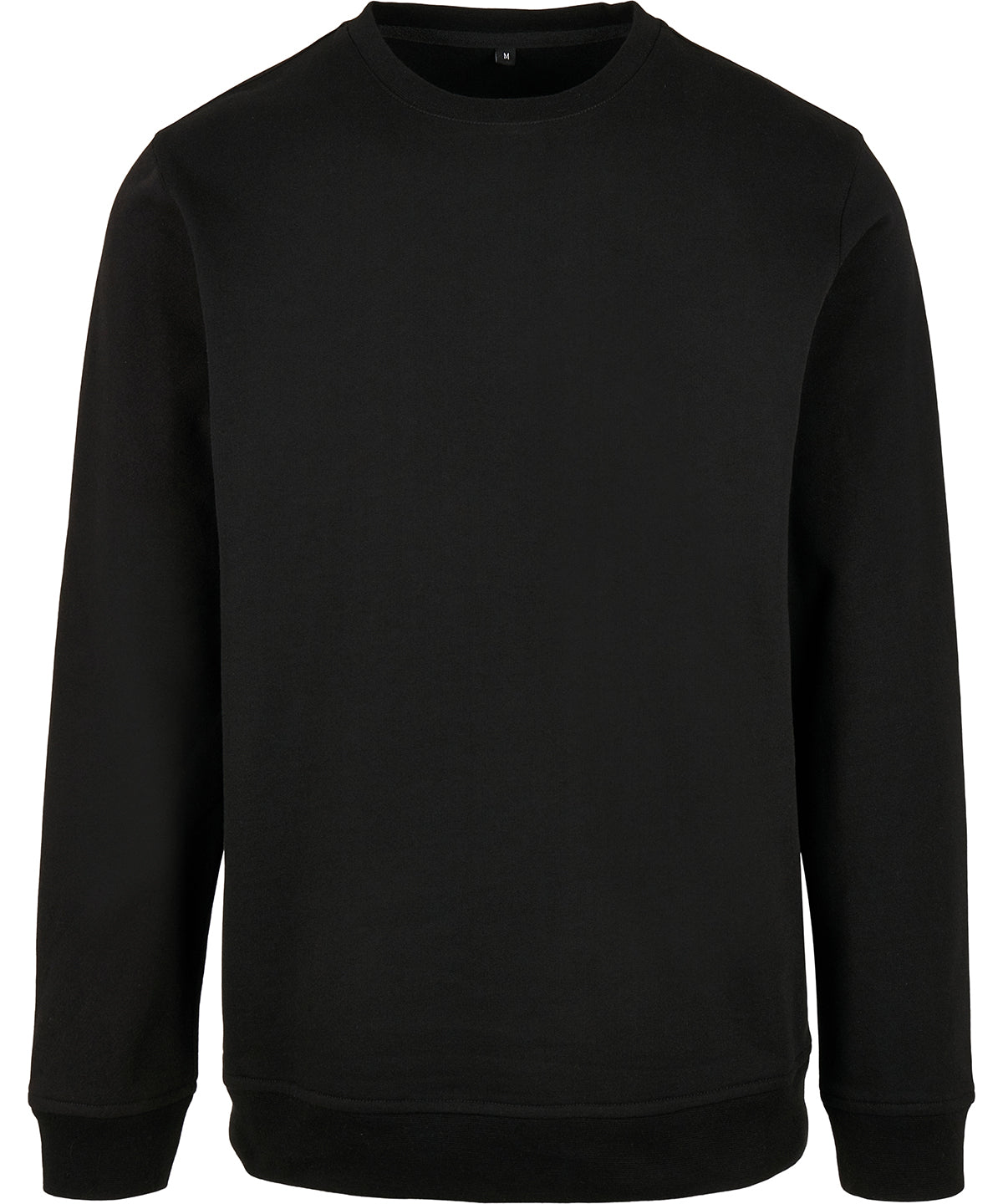 Build Your Brand Basic Crew Neck - Black