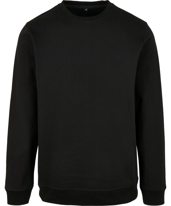Build Your Brand Basic Crew Neck - Black