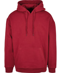 Build Your Brand Basic Oversize Hoodie - Burgundy