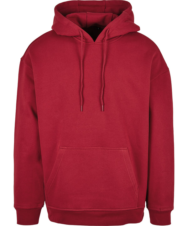Build Your Brand Basic Oversize Hoodie - Burgundy