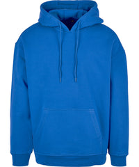Build Your Brand Basic Oversize Hoodie - Intense Blue