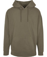 Build Your Brand Basic Oversize Hoodie - Olive