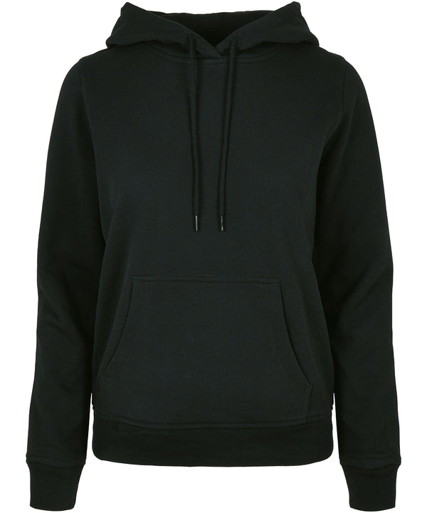 Build Your Brand Women's Basic Hoodie - Black