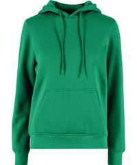 Build Your Brand Women's Basic Hoodie - C. Green