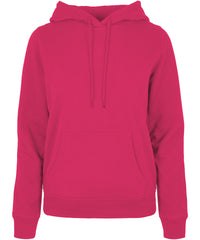 Build Your Brand Women's Basic Hoodie - Hibiscus Pink