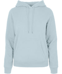 Build Your Brand Women's Basic Hoodie - Ocean Blue