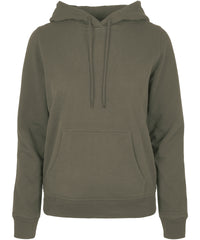 Build Your Brand Women's Basic Hoodie - Olive