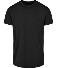 Build Your Brand Basic Round Neck Tee - Black